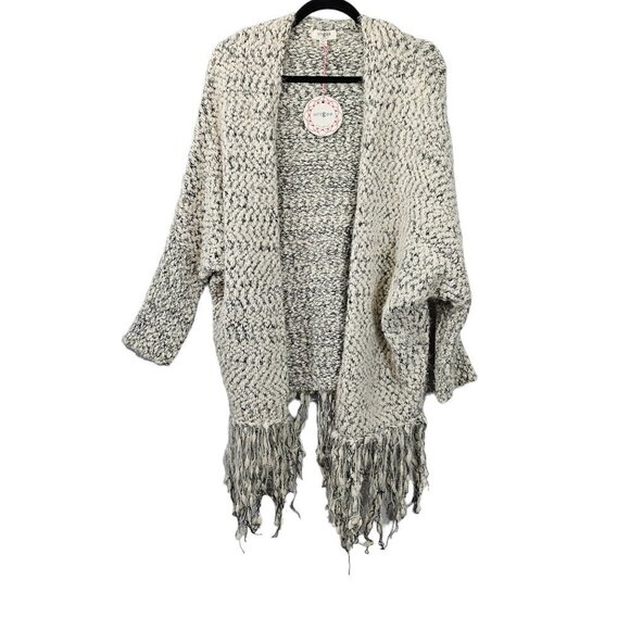 Umgee Cuddle Up Fringe Cardigan Sweater - Picture 2 of 7